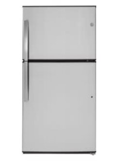 GE *GIE21GSHSS  21.2 Cu. Ft. Top-Freezer Refrigerator in Stainless Steel