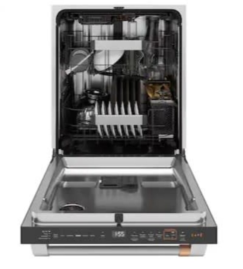 CAFE *CDT888P3VD1  24-in Top Control Smart Built-In Dishwasher With Third Rack (Matte Black) ENERGY STAR, 39-dBA Quietest Sound Level