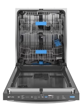 GE *PDT795SYVFS  Profile 24 in. Built-In Top Control Dishwasher in Fingerprint Resistant Stainless w/ Stainless Tub, UltraFresh, 39 dBA