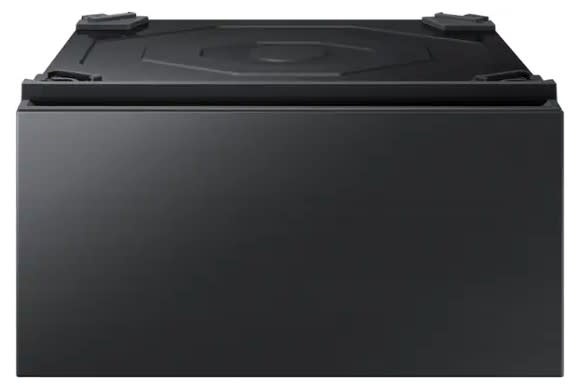 Samsung *WE502NV  Bespoke 27-in Laundry Pedestal with StoraDrawer - Brushed Black