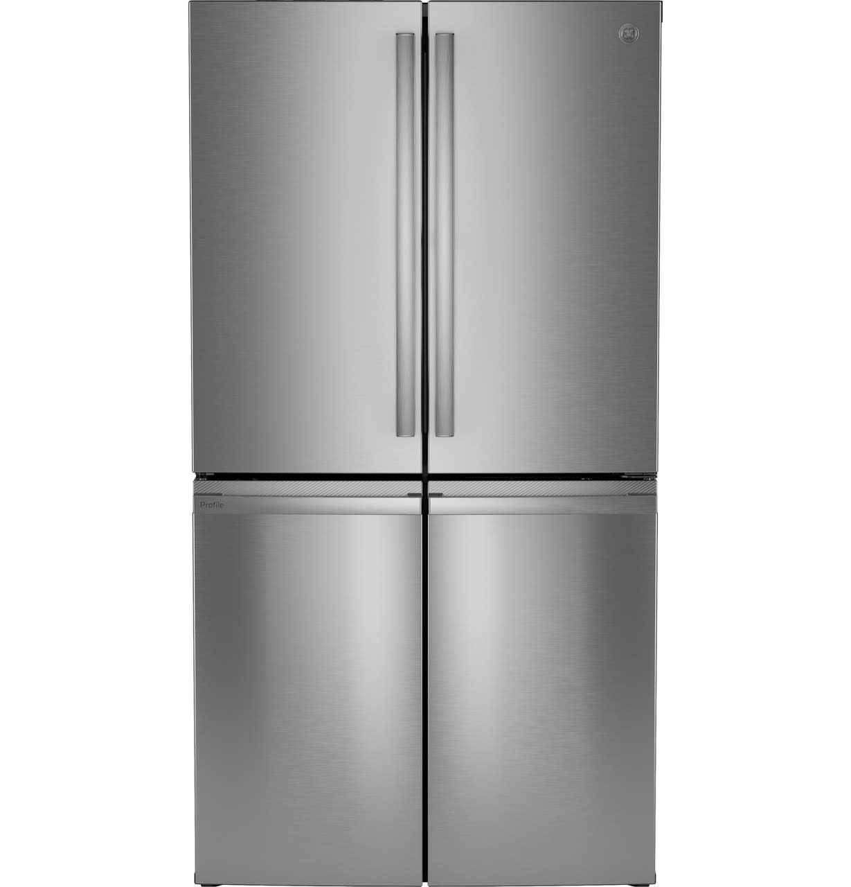 GE *PAD28BYTFS  28.4 Cu. Ft. Quad-Door Refrigerator with Dual-Dispense AutoFill Pitcher and Door in Door