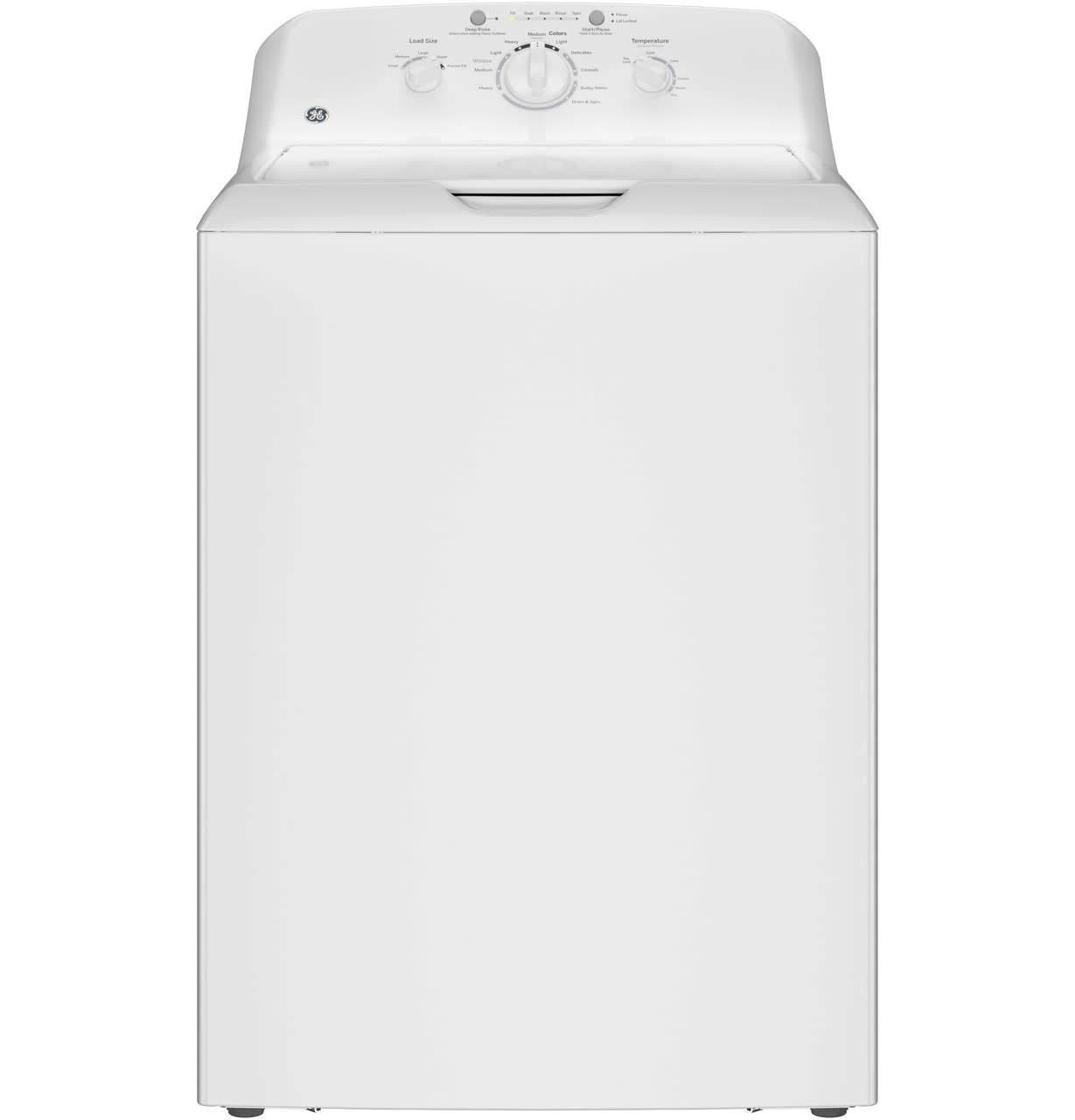 GE *GTW220ACWWW  4.0 cu. ft. Capacity top load Washer with Stainless Steel Basket and Water Level Control​