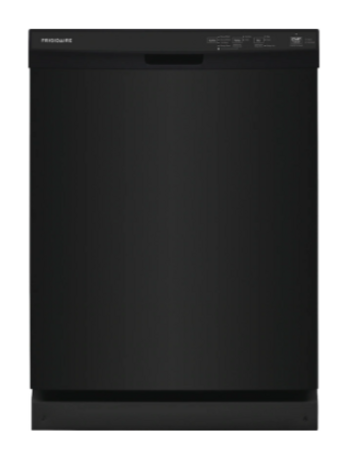 Frigidaire *FDPC4314AB  24-in Front Control Built-In Dishwasher (Black) ENERGY STAR, 54-dBA Standard Sound Level