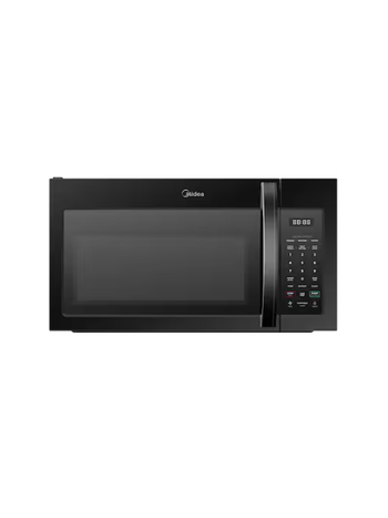 Midea *MMO17S5ABB  1.7-cu ft 1000-Watt 29.88-in Over-the-Range Microwave (Black)