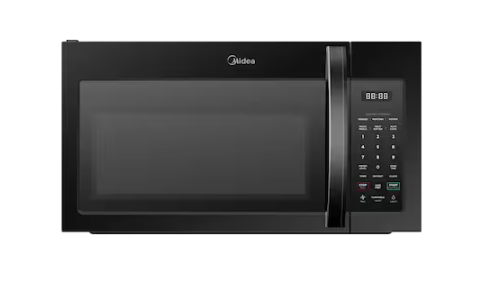 Midea *MMO17S5ABB  -1.7-cu ft Over-the-Range Microwave ( Black )