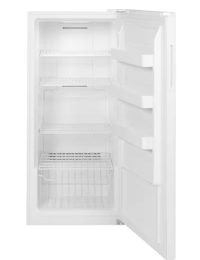 GE *FUF14QRRWW  Garage Ready 14.2 cu. ft. Frost Free Defrost Upright Freezer in White