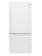 GE *GDE21EGKWW 21.0 cu. ft. Bottom Freezer Refrigerator in White, ENERGY STAR