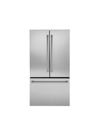 Monument *ZWE23NSTSS  23.1 Cu. Ft. French Door Counter-Depth Refrigerator with TwinChill Evaporators - Stainless Steel