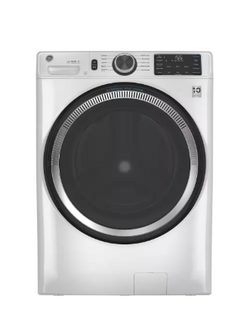 GE ***GFW550SSNWW (NIB)  32 in 4.8 cu. ft. White Front Load Washing Machine with OdorBlock UltraFresh Vent System and Sanitize with Oxi