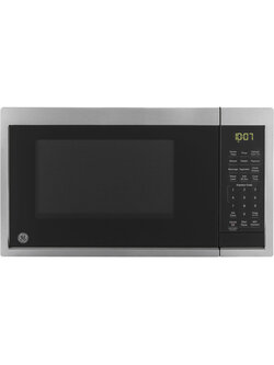 GE *JES1097SMSS  0.9 cu. ft. Smart Countertop Microwave in Stainless Steel with Scan to Cook Technology