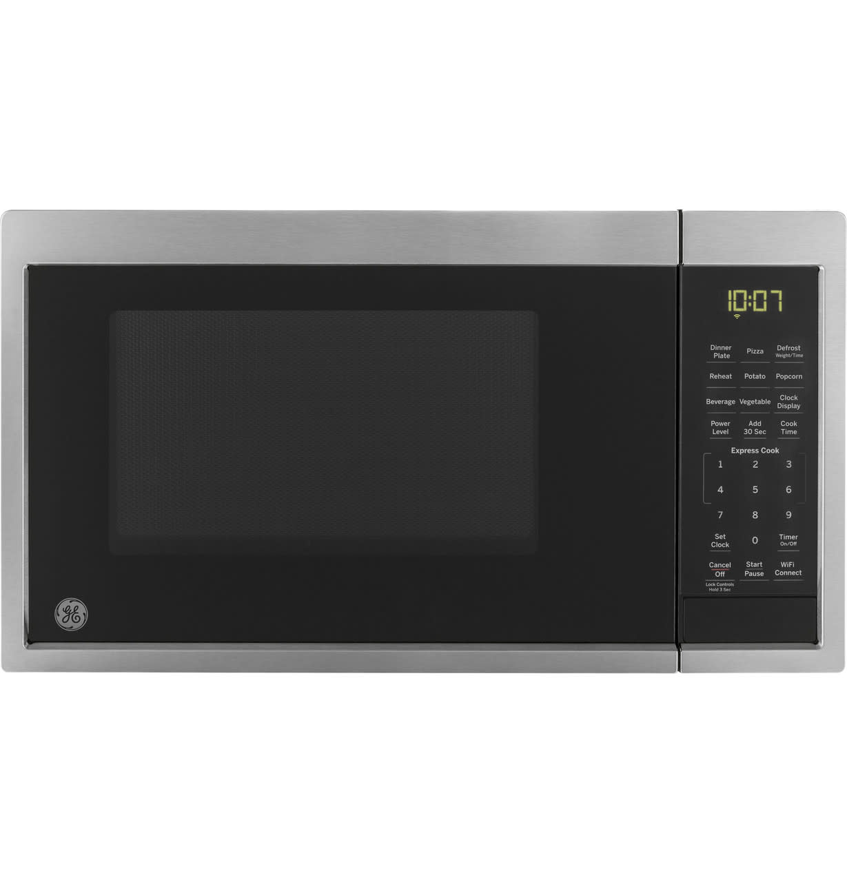 GE *JES1097SMSS  0.9 cu. ft. Smart Countertop Microwave in Stainless Steel with Scan to Cook Technology