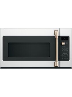 CAFE *CVM517P4RW2  1.7 Cu. Ft. Over the Range Microwave in Matte White with Air Fry
