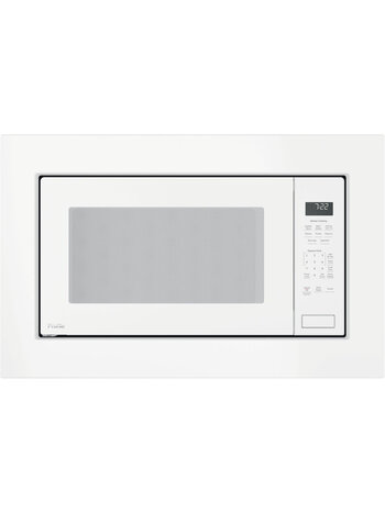 GE *PEB7227DLWW  Profile 2.2 cu. ft. Built-In Microwave in White with Sensor Cooking