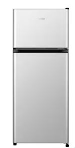 Hisense *HRT044AVE  4.4-cu ft Mini Fridge with Freezer (Silver) ENERGY STAR