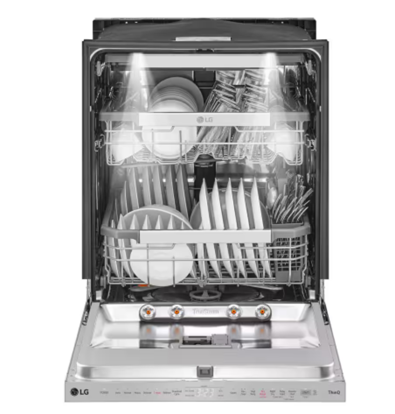 LG *LDPH7972S Smart Top Control Dishwasher with 1-Hour Wash & Dry, QuadWash® Pro, TrueSteam® and Dynamic Heat Dry™