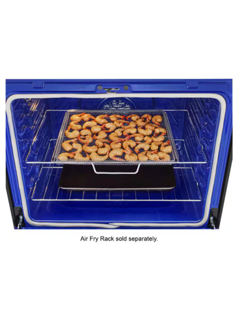 LG *LSEL6335FE  30 in. 6.3 cu. ft. 5 Burner Element Slide-In Electric Range in PrintProof Stainless Steel w/ Instaview, Air Fry, ProBake Energy Star