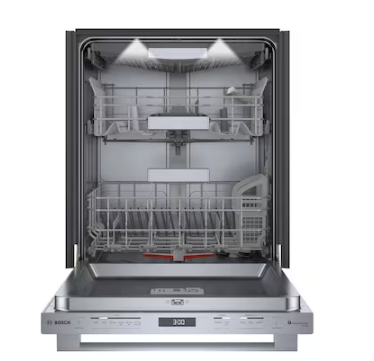Bosch *SHX9PCM5N  Benchmark Series 24-in Top Control Smart Built-In Dishwasher With Third Rack (Stainless Steel) ENERGY STAR, 39-dBA Quietest Sound Level