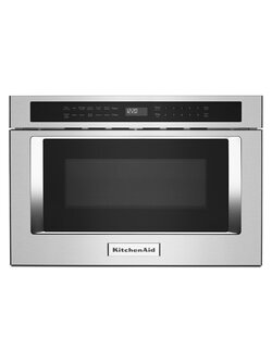 Kitchenaid *KMBD104GSS 24" Under-Counter Microwave Oven Drawer