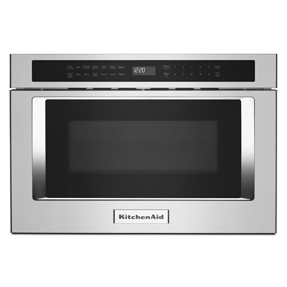 Kitchenaid *KMBD104GSS 24" Under-Counter Microwave Oven Drawer