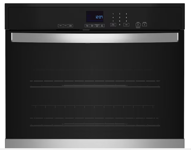 Whirlpool *WOES3030LS  5.0 Cu. Ft. Single Self-Cleaning Wall Oven