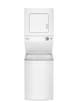 Whirlpool *WET4124HW 1.6 cu. ft. White All-in-One Vented Electric Washer Dryer Combo with 6-Wash Cycles and Wrinkle Shield