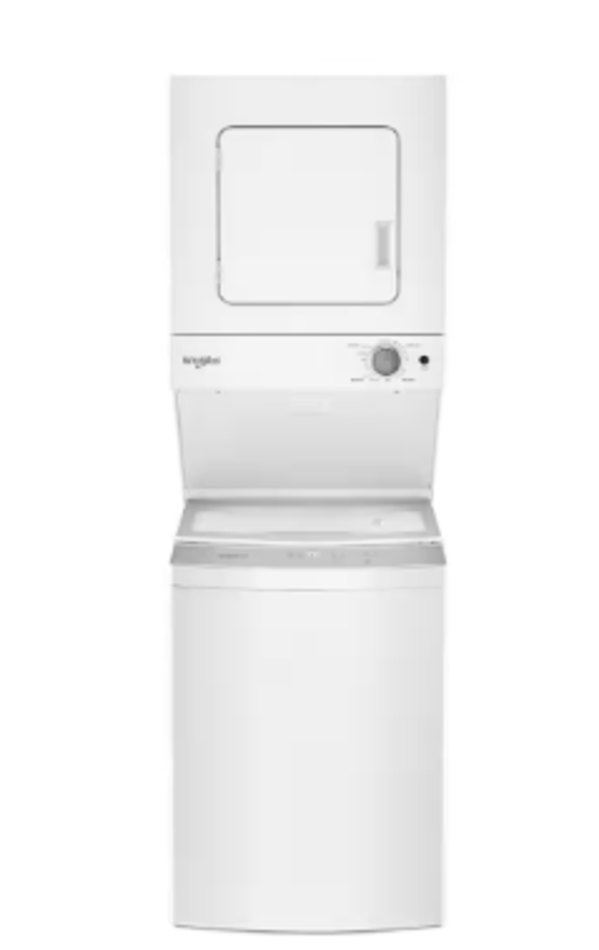 Whirlpool *WET4124HW 1.6 cu. ft. White All-in-One Vented Electric Washer Dryer Combo with 6-Wash Cycles and Wrinkle Shield