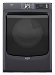 Maytag *MED7020RF Pet Pro 7.3-cu ft Stackable Steam Cycle Vented Heat Pump Electric Dryer (Midnight Steel) ENERGY STAR