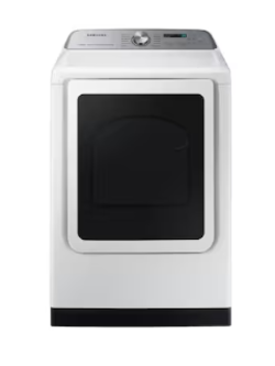 Samsung *DVE55CG7100W  7.4 cu. ft. Vented Smart Front Load Electric Dryer with Steam Sanitize+ in White