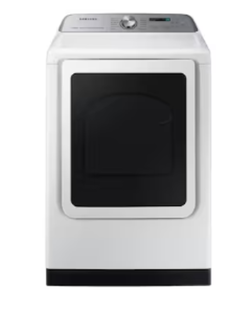 Samsung *DVE55CG7100W  7.4 cu. ft. Vented Smart Front Load Electric Dryer with Steam Sanitize+ in White