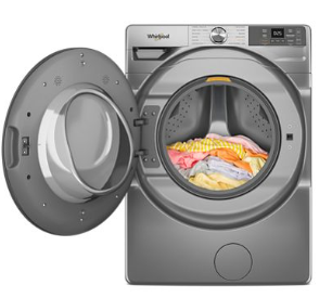 Whirlpool *WFW5720RR  4.5 cu. ft. Front Load Washer in Radiant Silver with FreshFlow Vent System