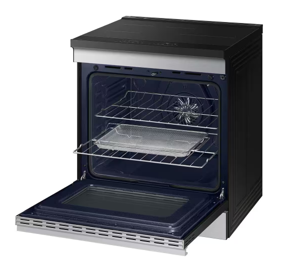 Samsung *NSI6DG9550SR  6.3 cu.ft. Induction Slide-In Range with Air Sous Vide  in Stainless Steel