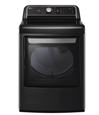 LG *DLEX7480LE  7.3 cu. ft. Smart Rear Control Electric Energy Star Dryer with Sensor Dry & Steam Technology
