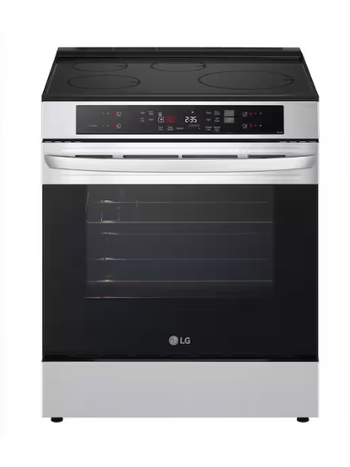 LG *LSIL6332FE - 6.3 Cu. Ft. Smart Slide-in Electric Induction True Convection Range with EasyClean and Air Fry - PrintProof Stainless Steel