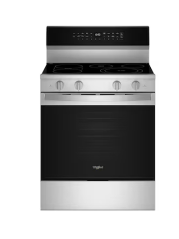 Whirlpool *WFGS7530RZ  High Preheat 30" Gas 5 Burners 5.3-cu ft Self-Cleaning Air Fry Convection Oven Freestanding