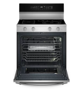 Whirlpool *WFGS7530RZ  High Preheat 30" Gas 5 Burners 5.3-cu ft Self-Cleaning Air Fry Convection Oven Freestanding