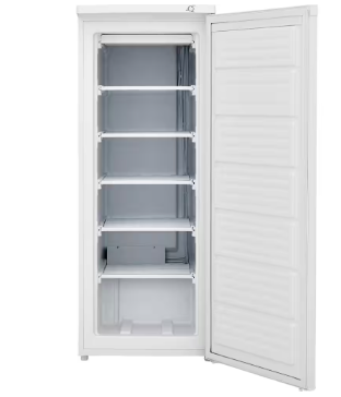 Frigidaire FFUM0623AW  (NIB)  22.8 in. 6 cu. Ft. Manual Defrost Upright Freezer, garage ready