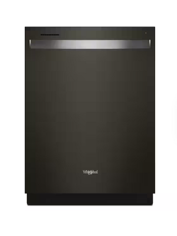 Whirlpool *WDT750SAKV  24 in. Black Stainless Top Control Built-In Tall Tub Dishwasher with Third Level Rack, 47 dBA