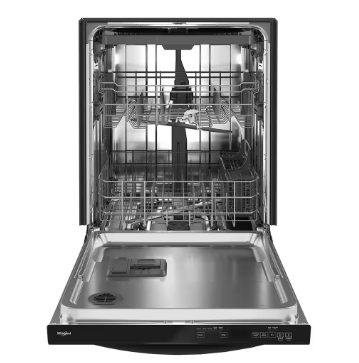 Whirlpool *WDT750SAKV  24 in. Black Stainless Top Control Built-In Tall Tub Dishwasher with Third Level Rack, 47 dBA
