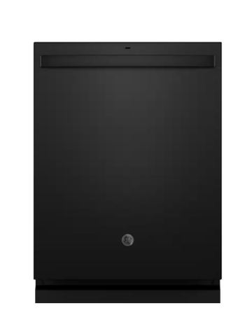 GE *GDT670SGVBB 24 in. Black Top Control Built-In Tall Tub Dishwasher with 3rd Rack, Bottle Jets, 45 dBA