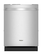 Whirlpool *WDT550SAPZ  24 in. Top Control Standard Built-In Dishwasher in Fingerprint Resistant Stainless Steel with 3rd Rack