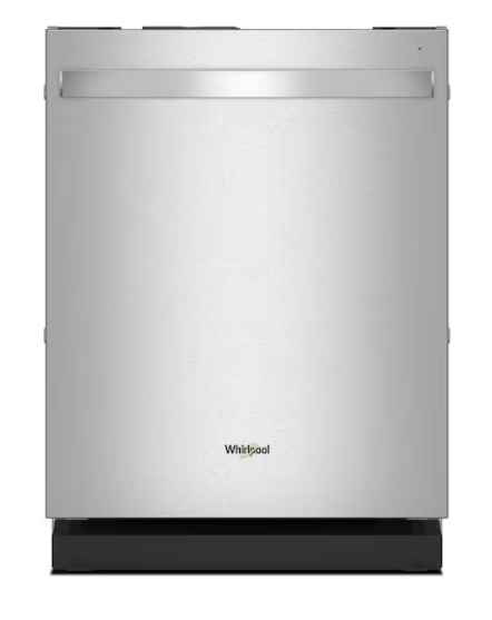 Whirlpool *WDT550SAPZ  24 in. Top Control Standard Built-In Dishwasher in Fingerprint Resistant Stainless Steel with 3rd Rack