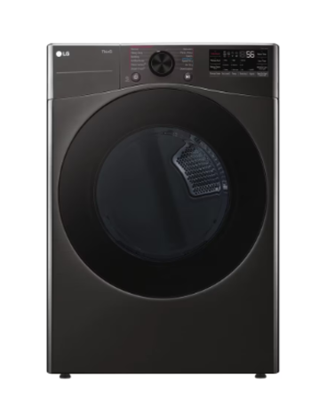 LG *DLEX4080B  7.4 cu. ft. Smart Front Load Energy Star Electric Dryer with Sensor Dry & Steam Technology