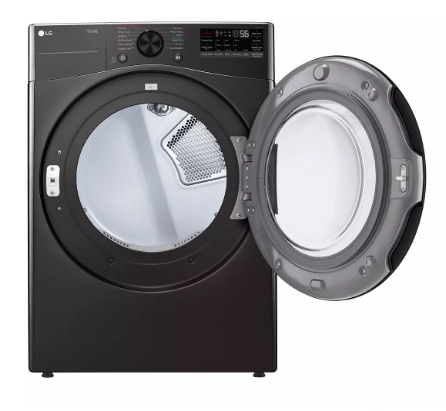 LG *DLEX4080B  7.4 cu. ft. Smart Front Load Energy Star Electric Dryer with Sensor Dry & Steam Technology