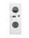 Whirlpool *CET9100GQ  White Commercial Laundry Center with 3.1 cu. ft. Washer and 6.7 cu. ft. 240-Volt Electric Vented Dryer