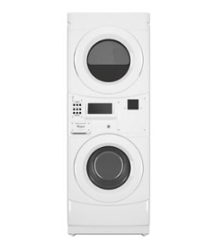 Whirlpool *CET9100GQ  White Commercial Laundry Center with 3.1 cu. ft. Washer and 6.7 cu. ft. 240-Volt Electric Vented Dryer