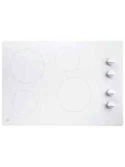 GE *JP3030TWWW  GE 30" Built-In Electric Cooktop - White