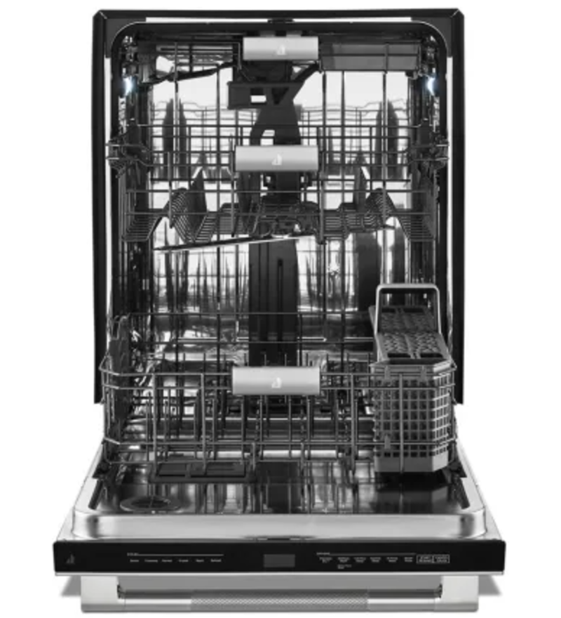 Jenn-air *JDPSS246LL  24 Inch Built-In Fully Integrated Dishwasher with 15 Place Setting Capacity, 6 Wash Cycle, Rapid Wash Cycle, Concealed Controls, 38 dBA Quiet System