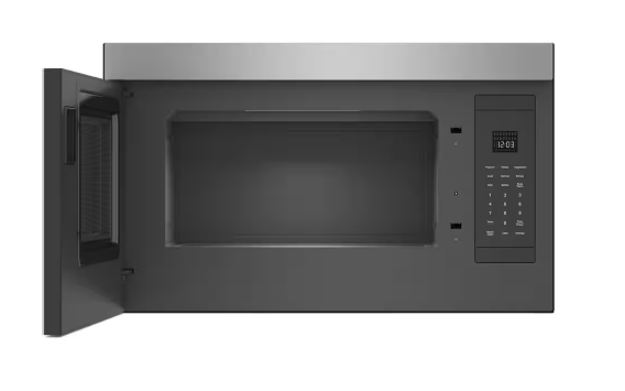 Kitchenaid *KMMF330PPS 30 in. W 1.1 cu. ft. PrintShield Stainless Steel Flush Built-In 1000-Watt Over-the-Range Microwave