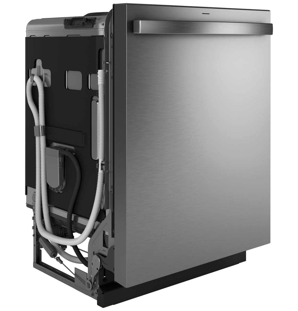 GE *PDT705SYWFS  Profile™ ENERGY STAR® Fingerprint Resistant Top Control Stainless Interior Dishwasher with Microban™ Antimicrobial Technology with Sanitize Cycle