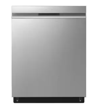 LG *LDPN454HT  24 in. Top Control Standard Dishwasher with QuadWash in Stainless Steel